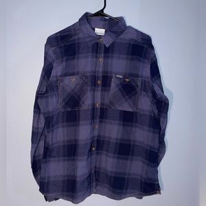 Men’s XL Columbia Long Sleeve Plaid Flannel Shirt